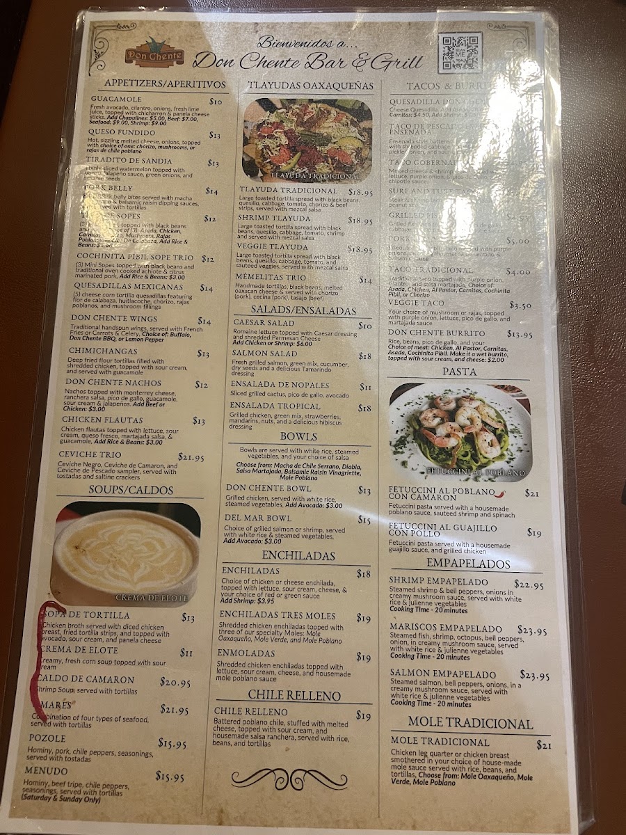 Don Chente Bar & Grill Menu - Image 4